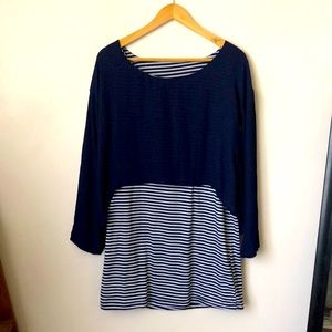 Summer Dress with Attached Layer